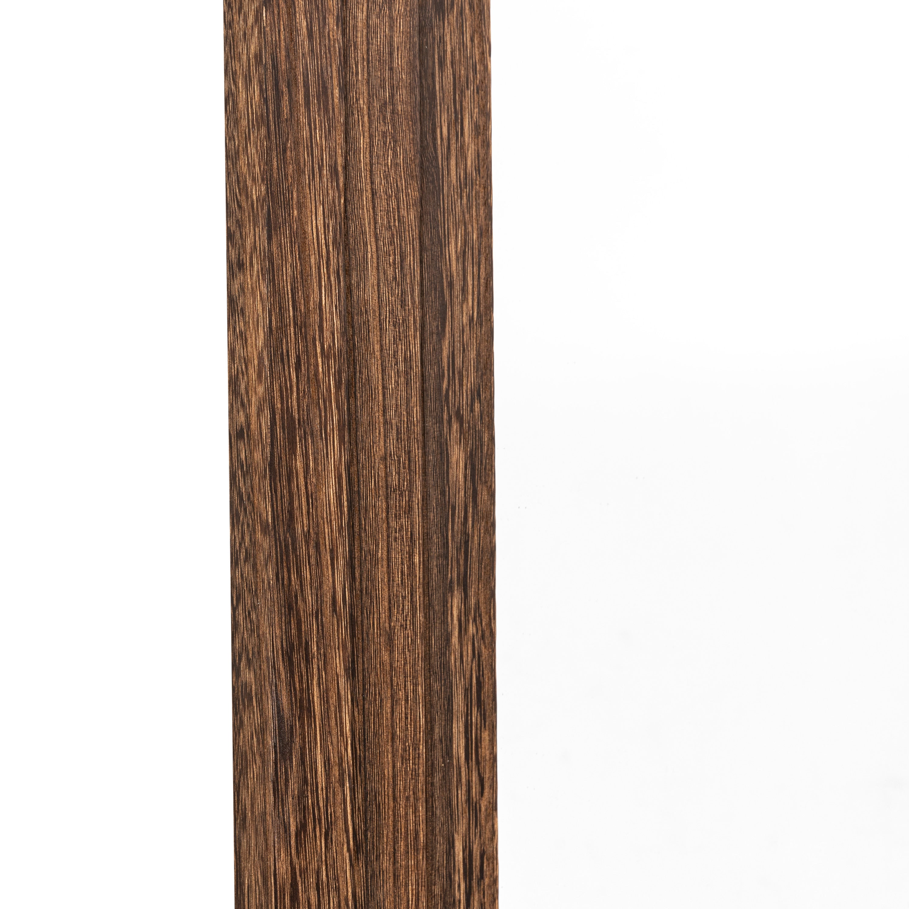 Loretta Arched Dark Brown Wood Full Length Leaner Mirror | Small